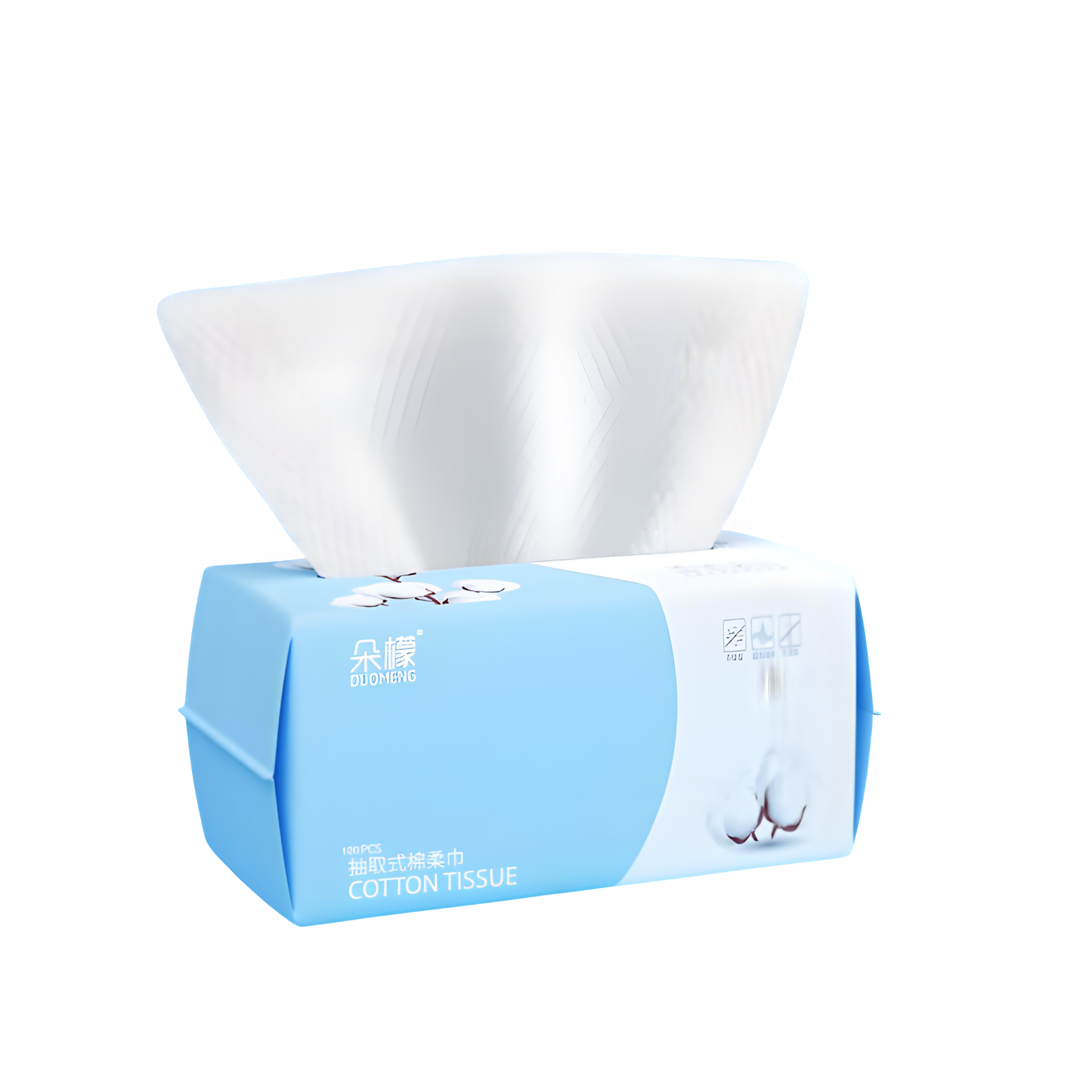 Cotton Facial Dry Wipes